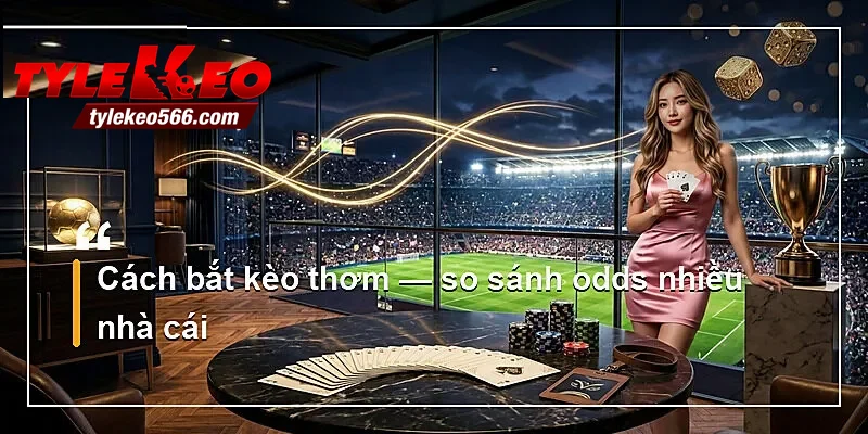 Cách bắt kèo thơm — so sánh odds nhiều nhà cái