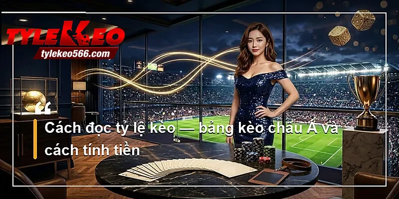 Cách đọc tỷ lệ kèo — bảng kèo châu Á và cách tính tiền