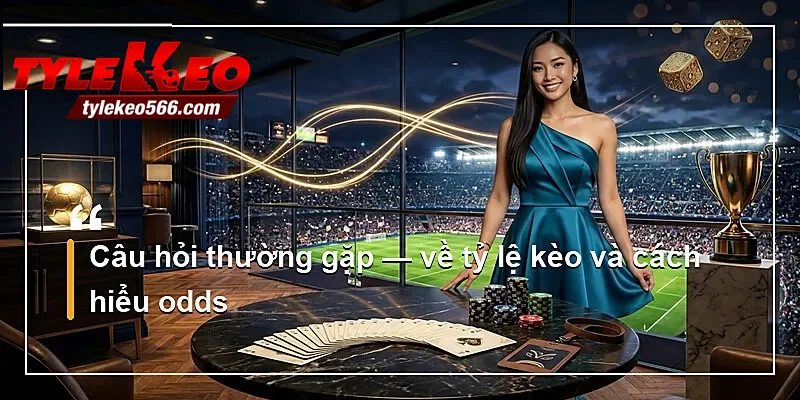 Câu hỏi thường gặp — về tỷ lệ kèo và cách hiểu odds