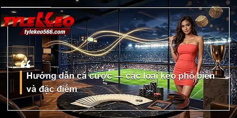 Hướng dẫn cá cược — các loại kèo phổ biến và đặc điểm