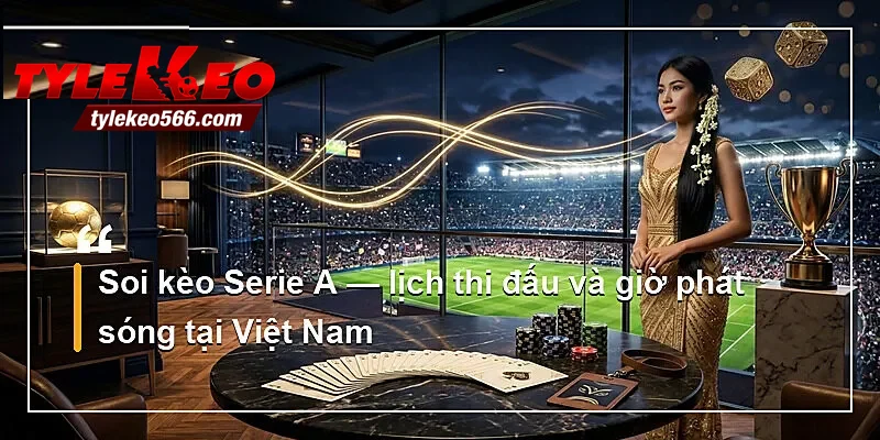 Soi kèo Serie A — lịch thi đấu và giờ phát sóng tại Việt Nam