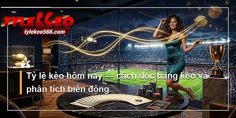 Tỷ lệ kèo hôm nay — cách đọc bảng kèo và phân tích biến động