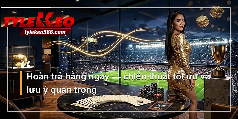 Hoàn trả hằng ngày — chiến thuật tối ưu và lưu ý quan trọng