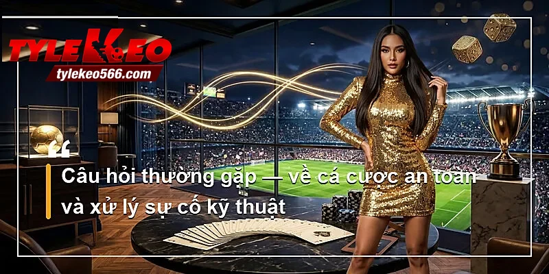 Câu hỏi thường gặp — về cá cược an toàn và xử lý sự cố kỹ thuật