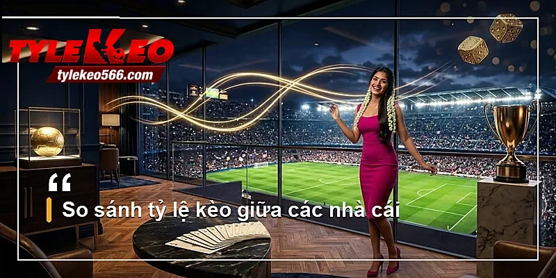 So sánh tỷ lệ kèo giữa các nhà cái