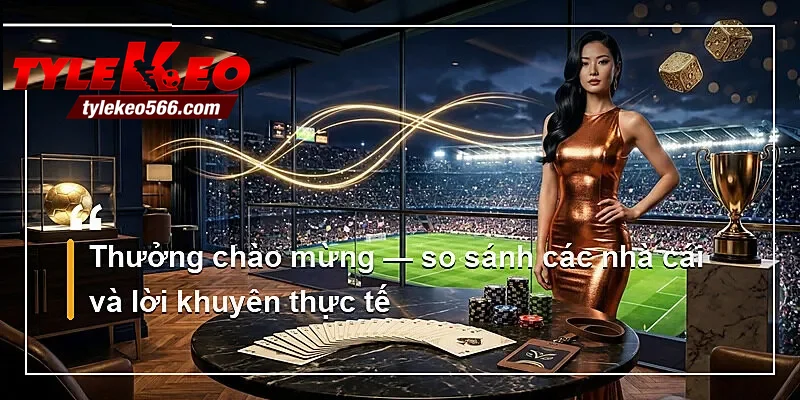 Thưởng chào mừng — so sánh các nhà cái và lời khuyên thực tế