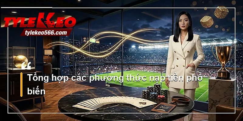 Tổng hợp các phương thức nạp tiền phổ biến